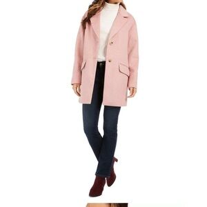Charter club pale pink pea coat